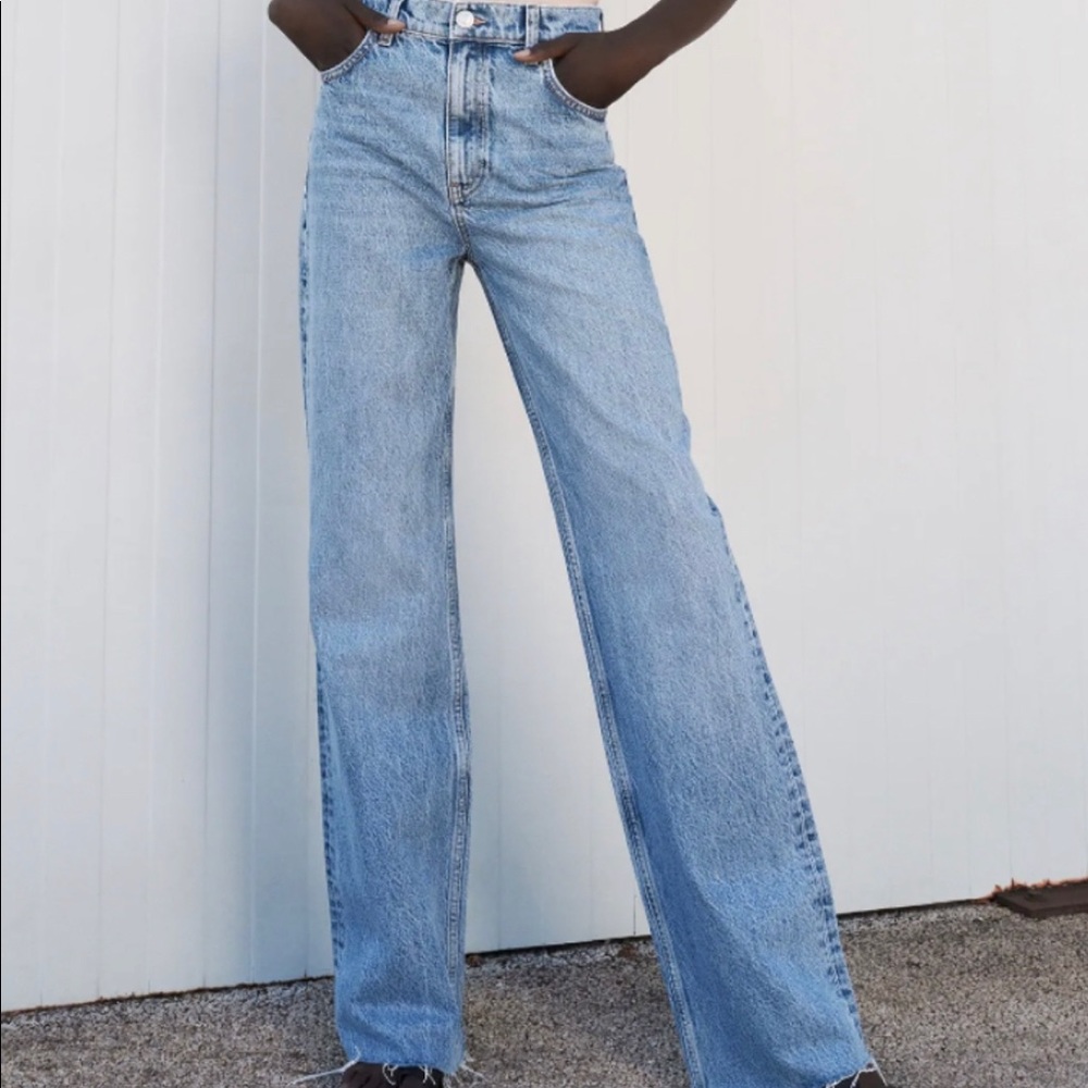 Zara Wide Leg Jeans